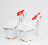Jnyhbzz Ultra High With Crystal Slope With Slippers Women's Summer Waterproof Platform Anti-Slip Thick Bottom Sexy Versatile With Ultra High With Cool Drag