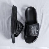 Jnyhbzz Summer New Leather Sandals Men's Summer Casual Slippers Popular Outside Wear Dual-Purpose Beach Shoes 4773-R