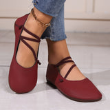 Jnyhbzz Soft Leather Soft Sole Single Shoes Women's 2024 Summer Shallow Foot Pedal Flat Casual Lazy Shoes