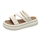 Jnyhbzz Bottom Cool Sandals Women's Shoes Summer Wear Sandals 2024 New Fashion Trend Comfortable Cool Slippers Women
