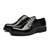 Jnyhbzz 2024 Men's Shoes Business Dress Men's Leather Wedding Shoes Derby Shoes 8252-R