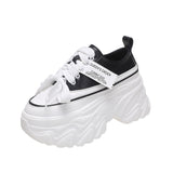 Jnyhbzz Spring And Autumn Father Shoes Female Net Red Platform Casual Sports Shoes Korean Version With Students Running Fashion Sports Shoes